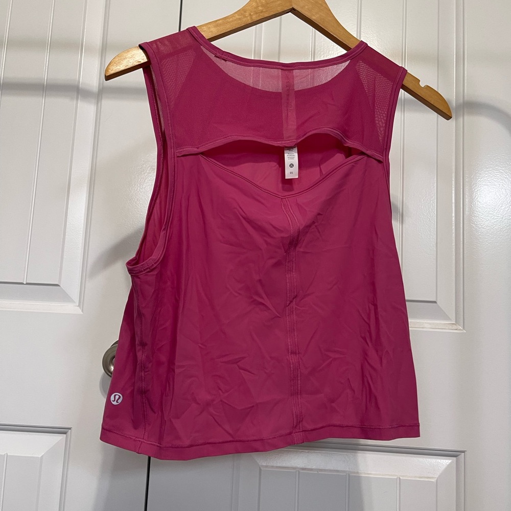 Lululemon sculpt cropped tank - Picture 4 of 5